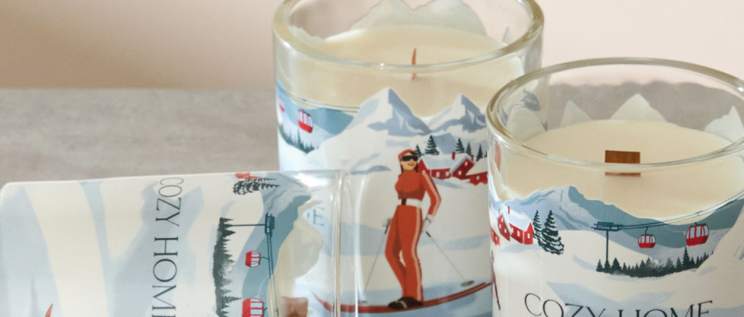 Свеча ароматическая Ski adventures