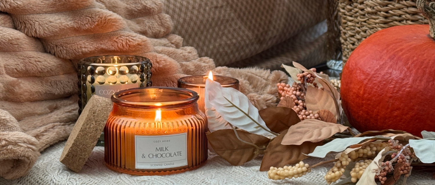 осень свечки