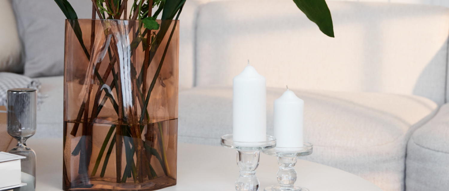 коричневая ваза