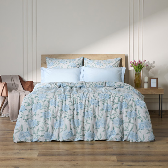 Постельное белье Эстелла (голубой)