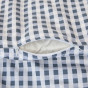 Постельное белье полукомплект Vichy, серо-голубое - фото № 11
