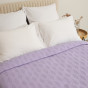 Покрывало Вафля/Cialda, сирень - фото № 2