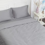 Постельное белье Серебристо-серый/Silver grey - фото № 7