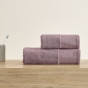Полотенце махровое Strisce, сиреневое - фото № 6