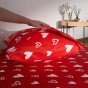 Постельное белье Floox Красное сердце - фото № 9