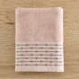Полотенце махровое Punto, розовое - фото № 3