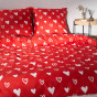 Постельное белье Floox Красное сердце - фото № 2