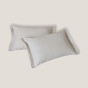 Комплект наволочек Грация (светлый) с ушками - фото № 5