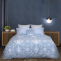 Постельное белье Venetto, голубое - фото № 3