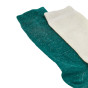 Носки Таежное утро, белые/зеленые - фото № 2