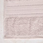 Полотенце махровое Basena, серо-розовое - фото № 2