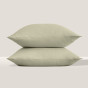 Комплект наволочек Светло-оливковый, перкаль - фото № 2