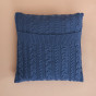 Подушка декоративная Novallas, синяя - фото № 2