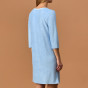 Платье Azzuro, голубое - фото № 4