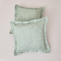 Подушка декоративная Блеск/Lucentezza, ментол - фото № 2