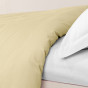 Пододеяльник Экрю сатин 40968 - фото № 3