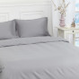 Постельное белье Серебристо-серый/Silver grey - фото № 6