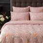 Постельное белье Melinda, розовое - фото № 7