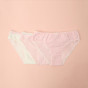 Набор трусов Slip, бежевые/розовые - фото № 7