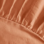 Простыня на резинке Терракотта/Terracotta - фото № 3