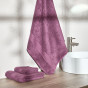 Полотенце махровое Gusto, слива - фото № 2