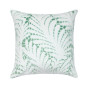 Наволочка декоративная Foliate, зеленая - фото № 5