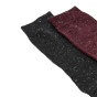 Носки Жанет, бордо/черные - фото № 2
