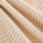 Полотенце махровое Zigzag, бежевое - фото № 8