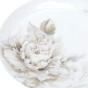 Набор тарелок White flower - фото № 3