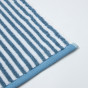 Полотенце махровое Узкая полоска/Striscia stretta, голубое - фото № 3