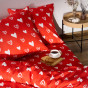 Постельное белье Floox Красное сердце - фото № 5