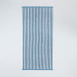 Полотенце махровое Узкая полоска/Striscia stretta, голубое