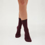 Носки Жанет, бордо/черные - фото № 7