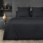 Постельное белье Black, вареный хлопок