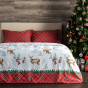 Постельное белье Рождество в деревне/Country christmas перкаль