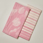 Комплект полотенец Atene, розовый - фото № 2