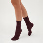 Носки Жанет, бордо/черные - фото № 9