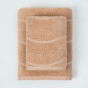 Полотенце махровое Волна/Ondulato, капучино - фото № 5