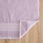 Полотенце махровое Basena, фиалка - фото № 6