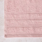 Полотенце махровое Jocelyn, розовое - фото № 3