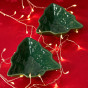 Набор тарелок Christmas tree, зеленый