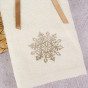 Полотенце махровое Christmas snowflake - фото № 2