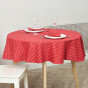 Скатерть круглая Ромб/Rhombus, красная - фото № 2