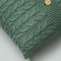 Наволочка декоративная Villena, зеленая - фото № 4