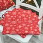 Подушка на стул Christmas Flake, 2 шт. - фото № 2