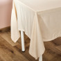 Скатерть ЭКО/ECO, бежевая - фото № 2