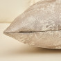 Подушка декоративная Fogliame dorato, латте - фото № 3