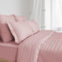 Постельное белье Soft pink, страйп-сатин - фото № 4