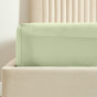 Простыня на резинке Зеленый туман/Fog Green - фото № 2