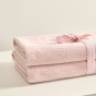 Комплект махровых полотенец Annette, розовый - фото № 3